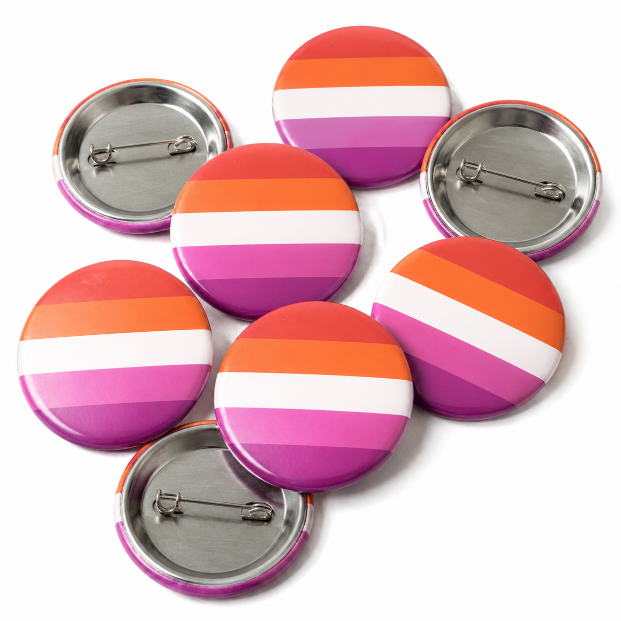 Lesbian Button Pin Badge