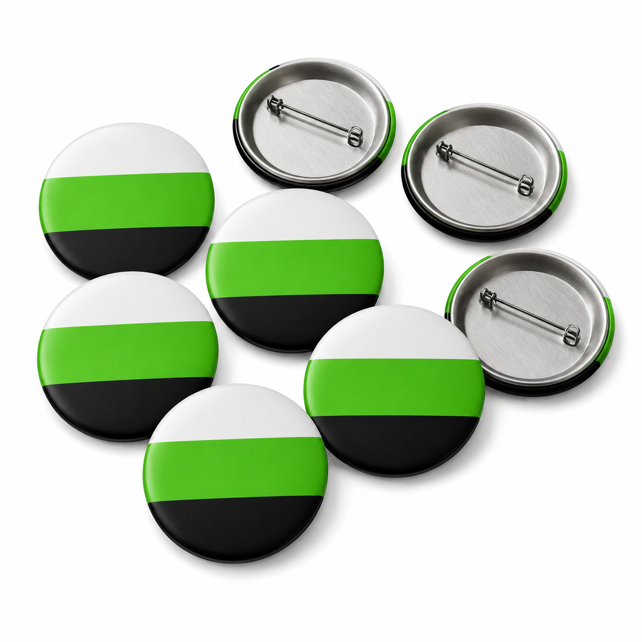 Neutrois Button Pin Badge