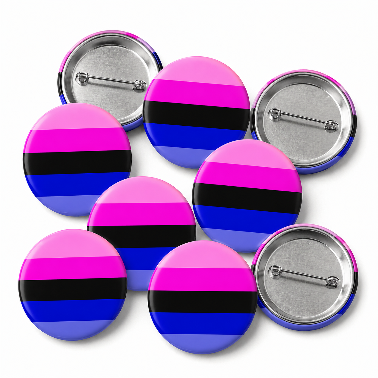 Omnisexual Button Pin Badge