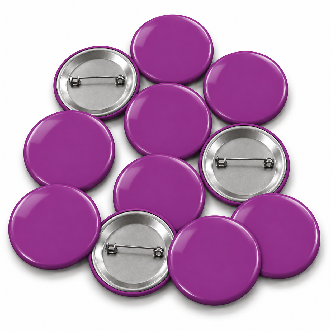 Purple School House Badge
