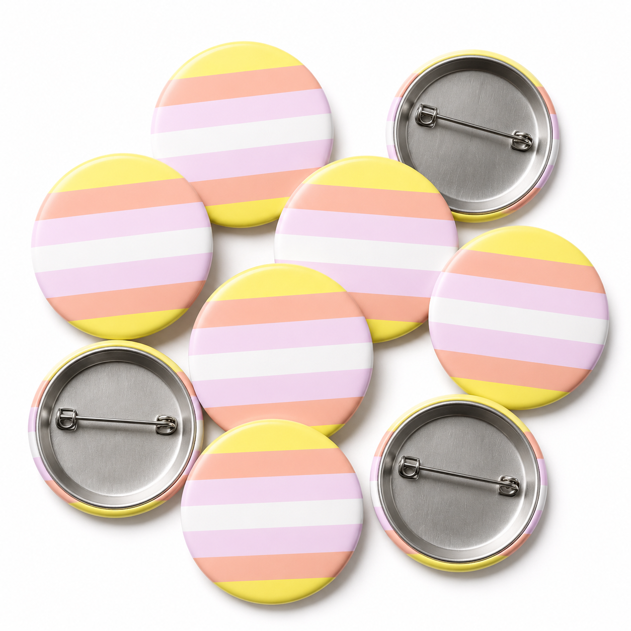 Pangender Button Pin Badge