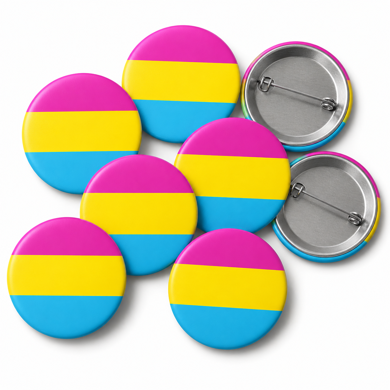 Pansexual Button Pin Badge