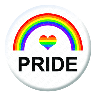 Pride Button Pin Badge