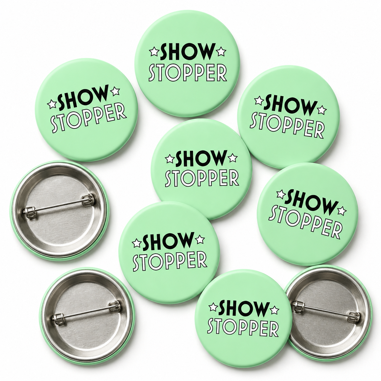 Show Stopper Button Pin Badge