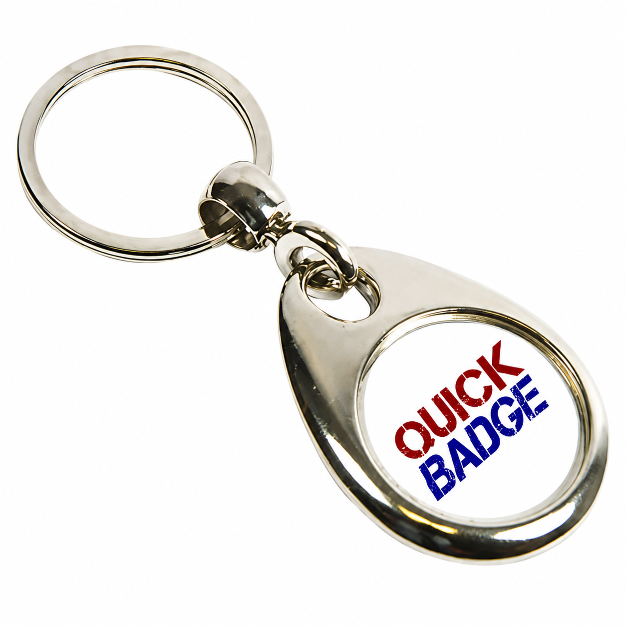 Silver Plated Keyring QBMH-25D