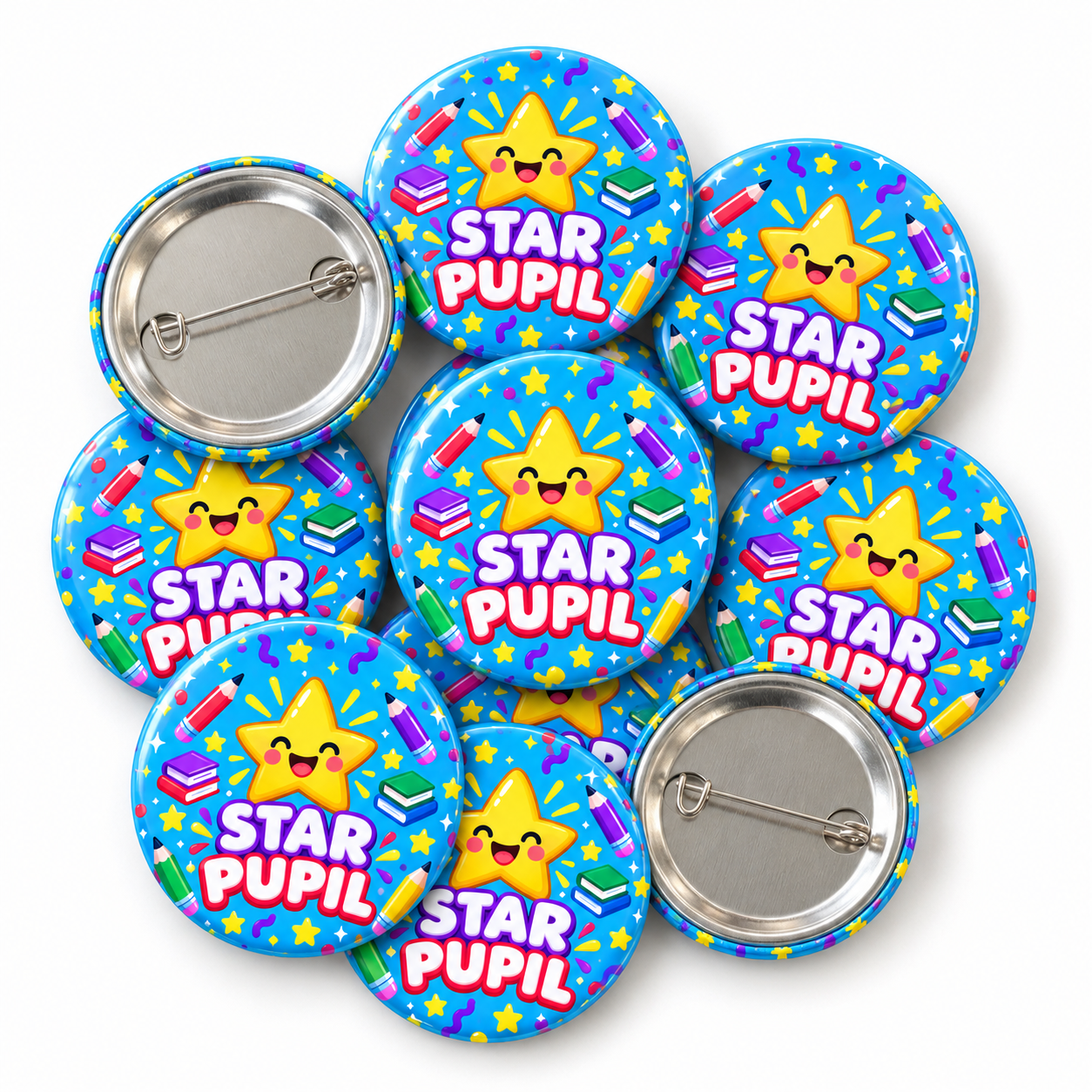 Star Pupil School Reward Badge