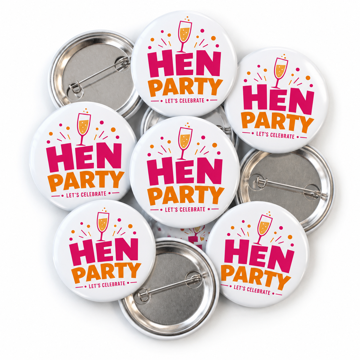 Let’s Celebrate Hen Party Badge