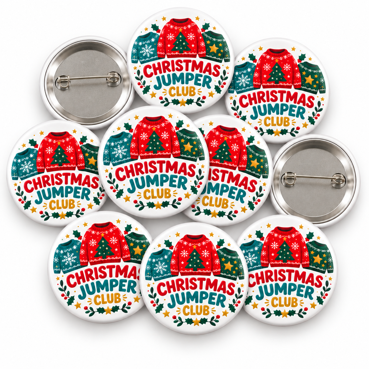 Christmas Jumper Club Badge