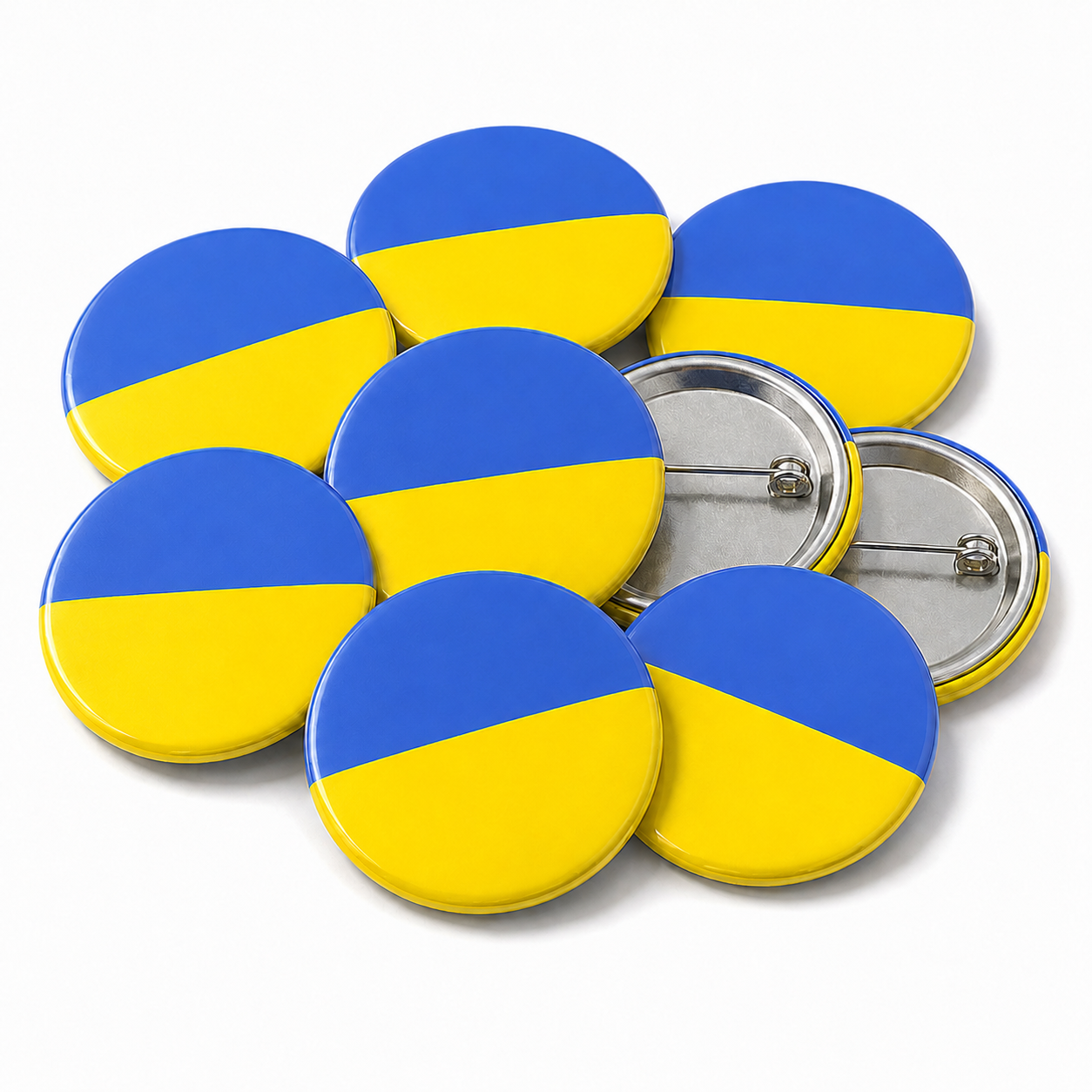 Ukrainian Flag Badge