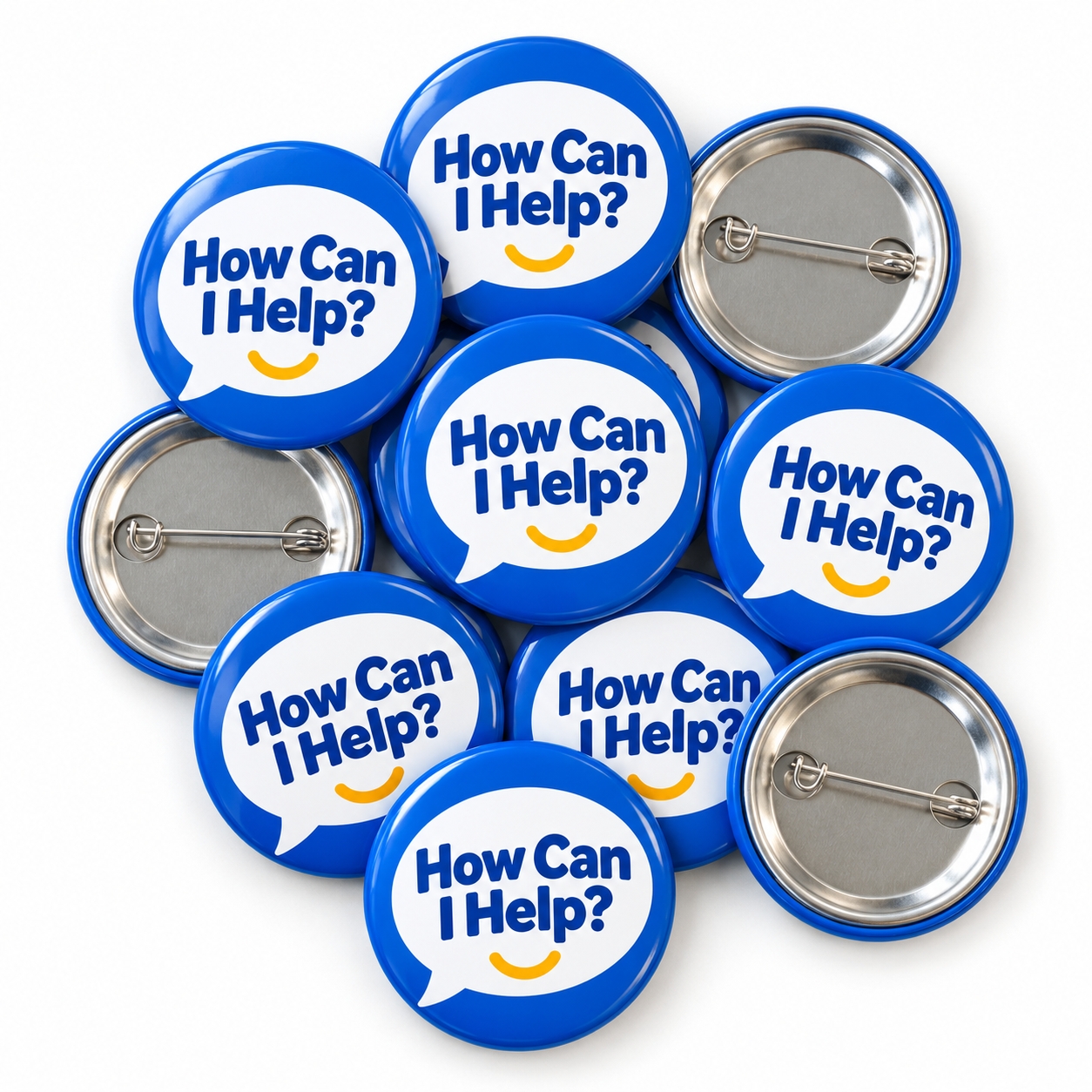 How Can I Help Staff Badges