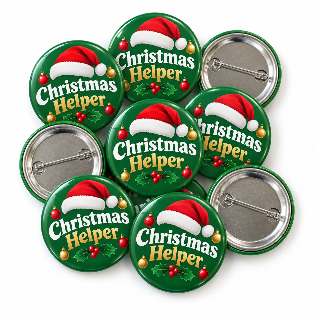 Christmas Helper Staff Badges