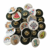 25mm (1inch) Button Badge with Butterfly Pin Clasp