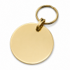 30mm Chrome Or Brass Disc Pet Tag