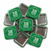 38mm (1 1/2 inch) Square Custom Button Pin Badges