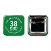 38mm (1 1/2 inch) Square Custom Button Pin Badges