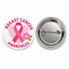 Breast Cancer Awareness button pin badge