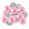 Breast Cancer Awareness button pin badge