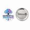 Dementia Awareness Button Pin Badge