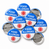 Food Allergies Alert Badge