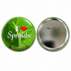 I Love Sprouts Button Pin Badge