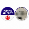 Iodine Allergy Alert Badge