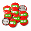 Nice Button Pin Badge