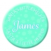 Personalised Santas Little Helper Badge
