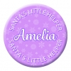 Personalised Santas Little Helper Badge