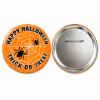 Spiders Web Halloween Button Pin Badge