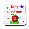 Teacher Personalised Coaster