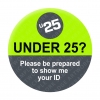 Under 25 - Green/Grey Pin Badges