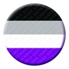 Asexual Button Pin Badge