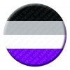 Asexual Button Pin Badge