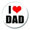 I Heart Dad Badge