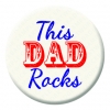 This Dad Rocks Badge