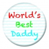 Worlds Best Daddy Badge