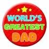 Worlds Greatest Dad Badge