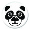 Panda Button Pin Badge