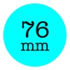 Custom Paper Stickers 76mm Round