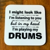 Musician Personalised Coaster