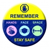 Hands Face Space - Stay Safe