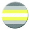 Demigender Pride Button Pin Badge