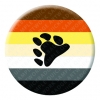Gay Bear Button Pin Badge