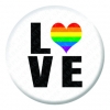 Love Button Pin Badge