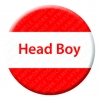 Head Boy Button Pin Badge