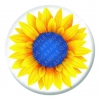 Sunflower Button Pin Badge