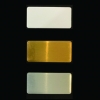 Rectangle Metal Name Badge 72mm x 36mm