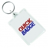 Clear Acrylic Keyring QB-C1