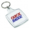 Clear Acrylic Keyring QB-A5