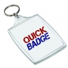Clear Acrylic Keyring QB-L4